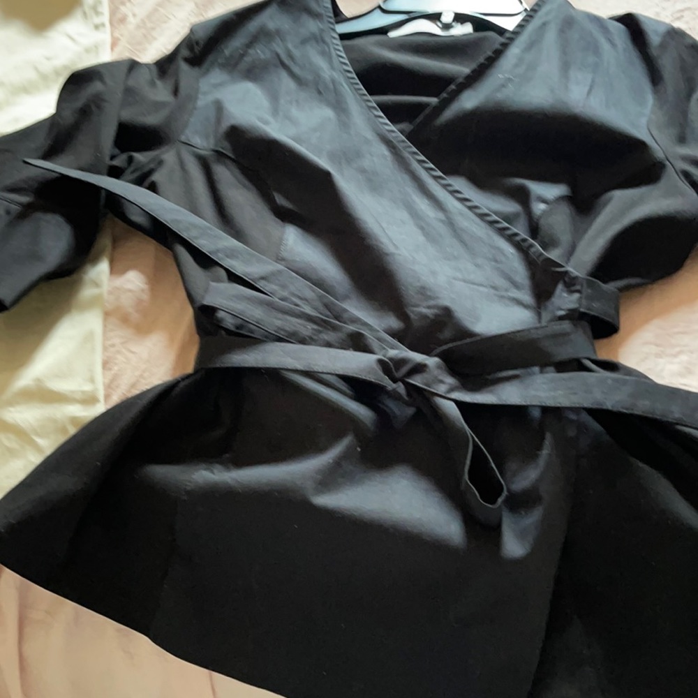 Anne Fontaine Wrap Blouse